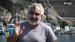 Simeón Pérez Rodríguez (Mon). Pescador de viejas. El Cotillo. Fuerteventura.