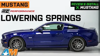 2005-2014 Mustang Coupe SR Performance Lowering Springs Review & Install