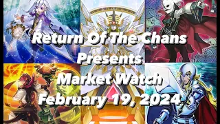 Yu-Gi-Oh! Team ROTC: Market Watch February 19, 2024