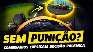 PORQUÊ VERSTAPPEN NÃO FOI PUNIDO POR MANOBRA POLÊMICA NA CLASSIFICAÇÃO? FÓRMULA 1 | GP EM CASA+