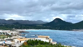 Cala Agulla & Cala Lliteres 🏖️ Winter in Cala Ratjada 💜 Aussicht Richtung Mittelmeer & Cala Moltó