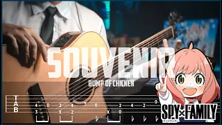 SOUVENIR - SPY×FAMILY OP 2 | Fingerstyle Guitar TAB VeryNize