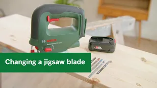 Bosch jigsaws: Changing the saw blade