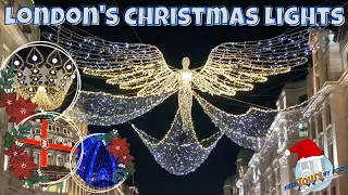 London Christmas Lights Tour | Oxford Street, Selfridge's, Bond Street, Regent Street 2022 Lights