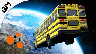 BeamNG Drive - DROPPING A TRUCK FROM SPACE