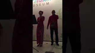 Tribute to Peranakan Museum, Music Performance by Peranakan Sayang singers during Night Festival2017