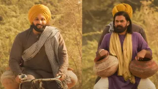 Saadey Kachey Paadh Te | Funny Punjabi Movie | Saak