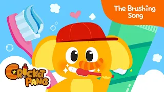 The Brushing Song | Brushing Your Teeth | Healthy Habits | CricketPang Songs for Kids