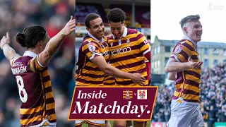 INSIDE MATCHDAY: Bradford City v Tranmere Rovers