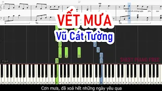 Vết Mưa - Vũ Cát Tường | Sheet Free