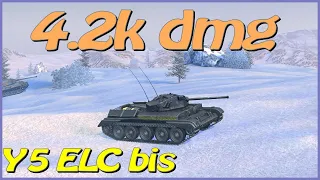 WOT Blitz / Y5 ELC bis / 5 frags / 4.2k dmg