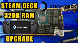 STEAM DECK UPGRADE 32GB MEMORIA RAM - FARIA NO SEU PT-BR