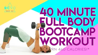 40 Minute FULL BODY BOOT CAMP Workout🔥Burn 460 Calories!* 🔥Sydney Cummings