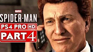 SPIDER MAN PS4 Gameplay Walkthrough Part 4 [1080p HD PS4 PRO] - No Commentary (SPIDERMAN PS4)