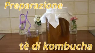 Tè di Kombucha: preparazione (italiano)