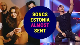 Eurovision: Songs Estonia Almost Sent (1993 - 2024) | Second Places in Estonian National Finals
