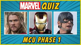 MARVEL QUIZ | Phase 1 MCU Trivia Questions and Answers