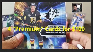 Were these 4 Cards worth 100? |2021-22 Upper Deck SPx Hockey Hobby Box