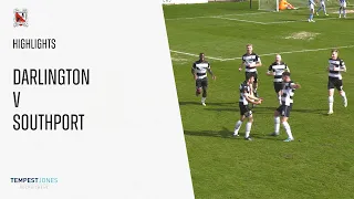 Highlights: Darlington v Southport