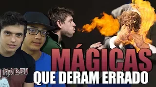 TRUQUES DE MÁGICA QUE DERAM ERRADO