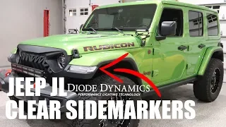 Jeep JL Clear LED Side Marker Install - Diode Dynamics