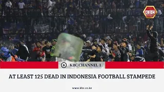At least 125 dead in Indonesia football stampede