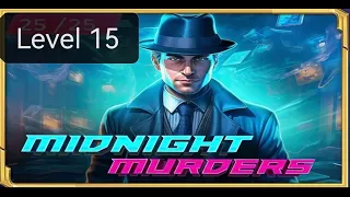 Web of Lies: MIDNIGHT MURDERS Level 15 Walkthrough