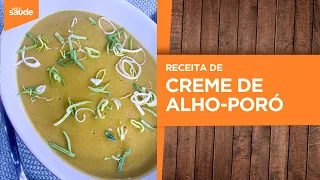 Terça na Cozinha: Proteínas vegetais - Creme de alho-poró (14/05/24)