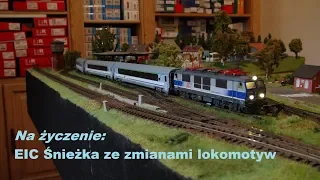 Na życzenie: EIC Śnieżka ze zmianami lokomotyw