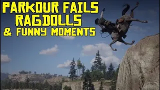 Red Dead Redemption 2 Parkour Fails, Ragdolls & Funny Moments