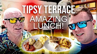 TREMENDOUS TIPSY TERRACE- unique Restaurant- Food & Lunch in Tenerife! ☀️