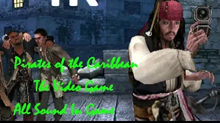 Pirates Of The Caribbean AMBIENT , INTERFACE , NATURE , OBJECTS , PEOPLE , trep , VOICE ALL GAME SOU