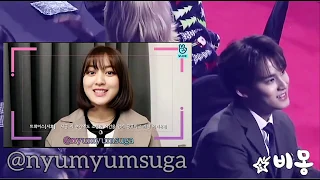 #5 [TWICETEEN] Mingyu react to GCMA Opening VCR | Mingyu Smiled at Jihyo's part 😊 wht does it mean