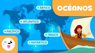 Los OCÉANOS para niños - Geografía para niños