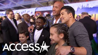 Kevin Hart And Dwayne Johnson Get Grilled By Mario Lopez's Kids: 'Who Would You Trade Places With'