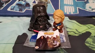 Star Wars Revenge Of The Sith Burger King Anakin Skywalker To Darth Vader Toy Review