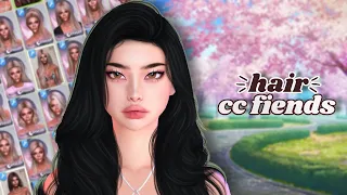 +75 HAIR 🍨 CC FIENDS PACK for ALPHA  | The Sims 4 CAS 🥛 Ha-Yun Creator