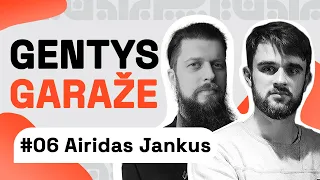 Gentys garaže #06: Komedija, stand up, priklausomybė - Airidas Jankus (PVŠ)
