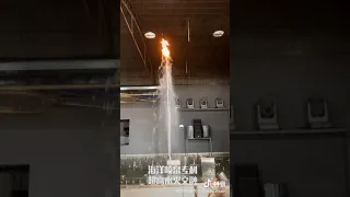 Fire mix water design and customize by seafountain  factory