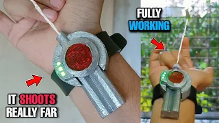 Real working Spiderman webshooter || How to make Spiderman webshooter || Hackstark