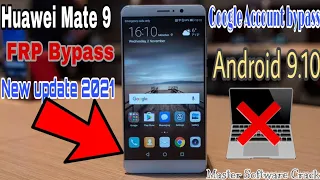 how To Huawei Mate 9 FRP Bypass Google Account Remove FRP Bypass MHA,L29 Remove frp Bypass 2021