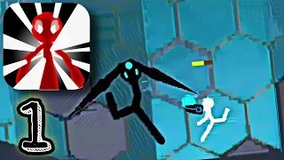 Stickman Project: Rebirth - Level 1-10 - Gameplay Walkthrough (Part 1) [iOS,Android]