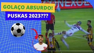 Puskas 2023? Guilherme Madruga fez golaço absurdo de bicicleta! | Botafogo-SP x Novorizontino 🚲⚽📱