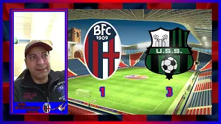 BOLOGNA vs SASSUOLO 1-3 GIA' IN VACANZA