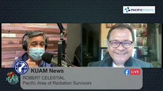 Robert Celestial says work for Pacific radiation survivors is nearing completion