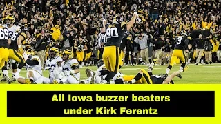 All Iowa Football Buzzer Beaters Under Kirk Ferentz