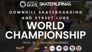 DOWNHILL SKATEBOARDING & STREET LUGE WORLD CHAMPIONSHIP / Tagaytay Philippines #skateboarding