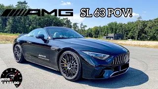 2023 Mercedes-Benz SL63 AMG Review+Drive! The best AMG? By Moscarblog