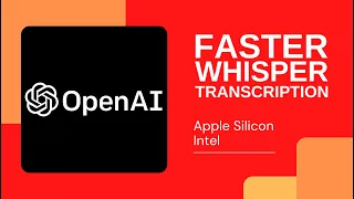 Update on OpenAI Whisper on macOS