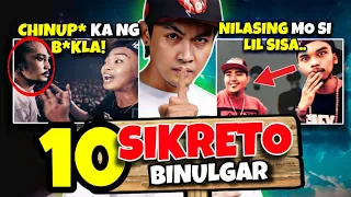 10 SIKRETO | "BINULGAR Sa FLIPTOP"